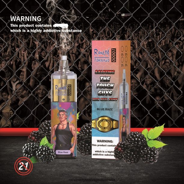 RandM Tornado 10000 Airflow Control Vape Device 1Pc Blue Razz - RandM vape Australia review JF22R113 RandM Tornado 10000 Airflow Control Vape Device 1Pc Blue Razz - RandM vape Australia review JF22R113